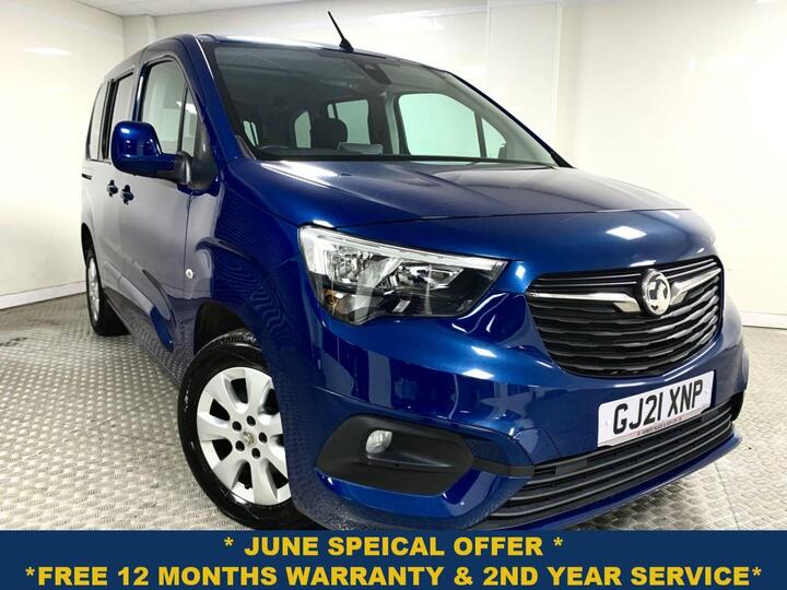 Vauxhall COMBO LIFE 1.5 Turbo D SE Euro 6 (s/s) 5dr (7 Seat) Vauxhall COMBO LIFE 1.5 Turbo D SE Euro 6 (s/s) 5dr (7 Seat)