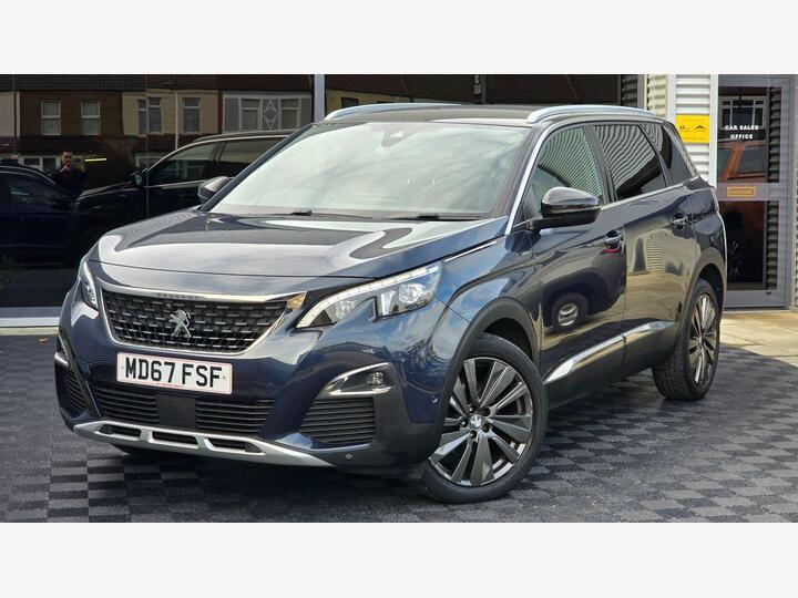 Peugeot 5008 1.6 BlueHDi GT Line EAT Euro 6 (s/s) 5dr Peugeot 5008 1.6 BlueHDi GT Line EAT Euro 6 (s/s) 5dr