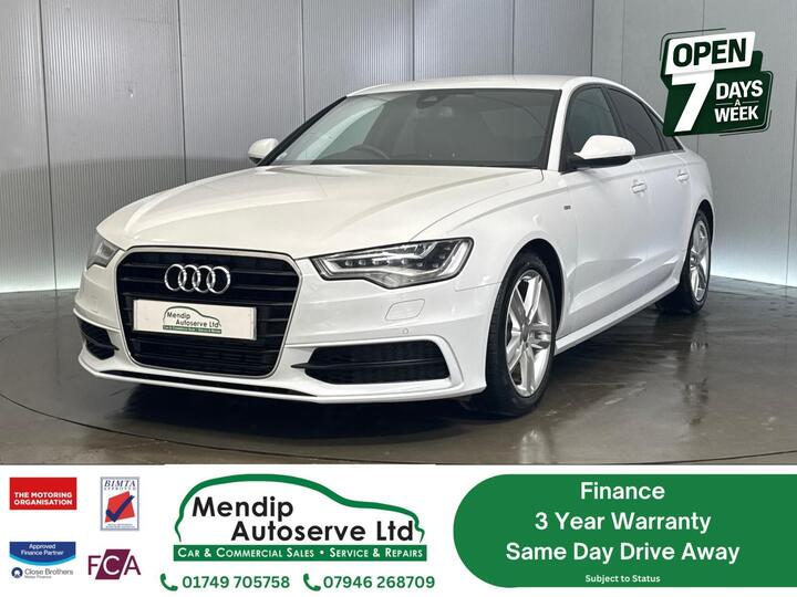 Audi A6 Saloon 2.0 TFSI S Line Saloon 4dr Petrol S Tronic Euro 6 (s/s) (252 Ps)