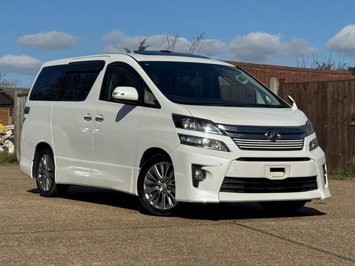 Toyota Vellfire VELLFIRE 240Z GOLDEN EYES 2.4L PETROL AUTO, ULEZ, 14-14,7SEAT,5DR,FRESH IMP