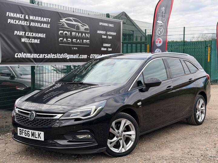 Vauxhall Astra 1.6 CDTi BlueInjection SRi Nav Sports Tourer Euro 6 (s/s) 5dr