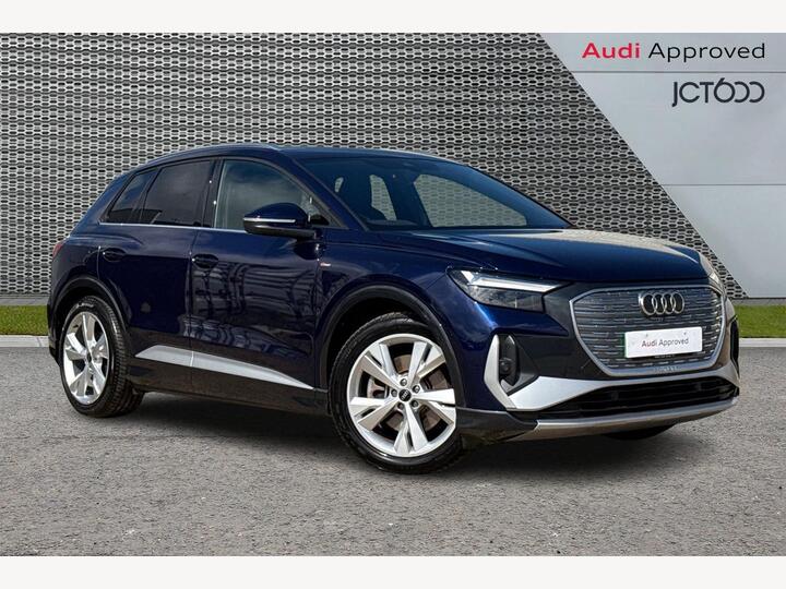 Audi Q4 E-tron 40 S Line Auto 5dr 82kWh Audi Q4 E-tron 40 S Line Auto 5dr 82kWh