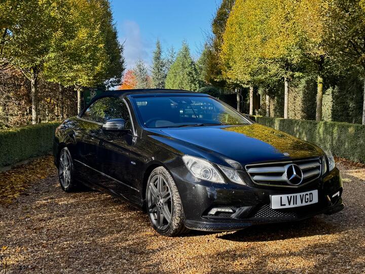 Mercedes-Benz E Class 3.0 E350 CDI V6 BlueEfficiency Sport Cabriolet G-Tronic Euro 5 2dr Mercedes-Benz E Class 3.0 E350 CDI V6 BlueEfficiency Sport Cabriolet G-Tronic Euro 5 2dr