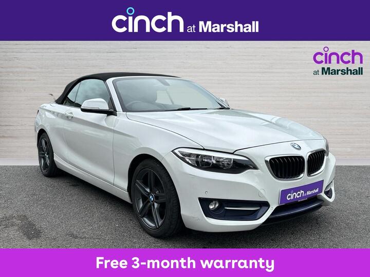 BMW 2 Series 2.0 218d Sport Auto Euro 6 (s/s) 2dr