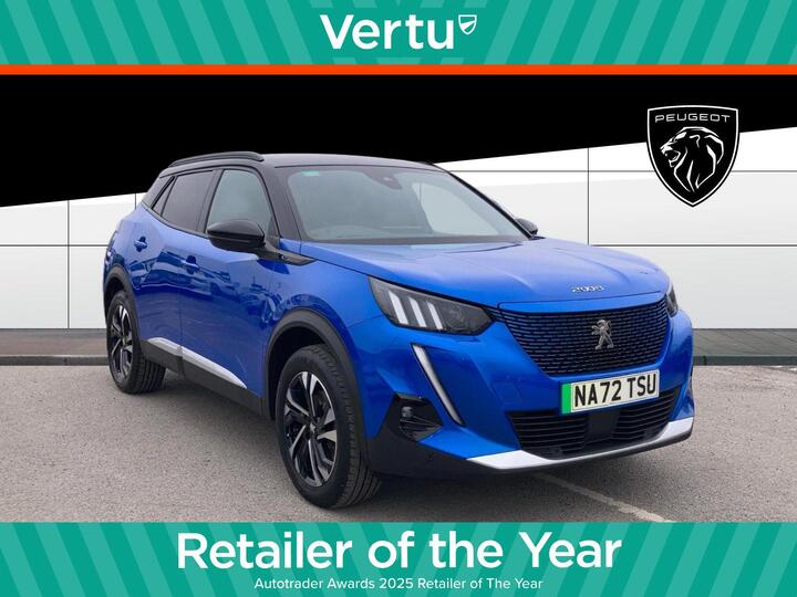 Peugeot E-2008 50kWh GT Auto 5dr (7kW Charger)