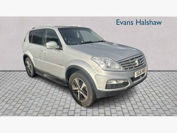 SsangYong REXTON 2.2D EX T-Tronic 4WD Euro 6 5dr SsangYong REXTON 2.2D EX T-Tronic 4WD Euro 6 5dr