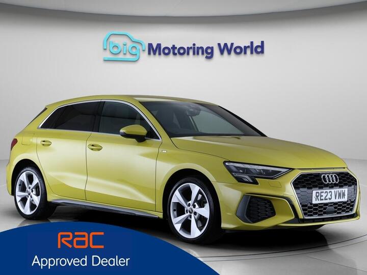 Audi A3 1.4 TFSIe 40 S Line Sportback S Tronic Euro 6 (s/s) 5dr 13kWh