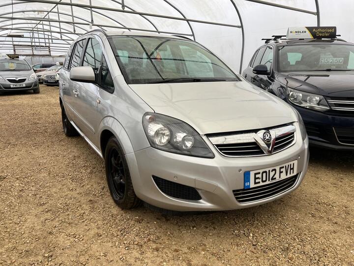 Vauxhall Zafira 1.6 16V Exclusiv Euro 5 5dr