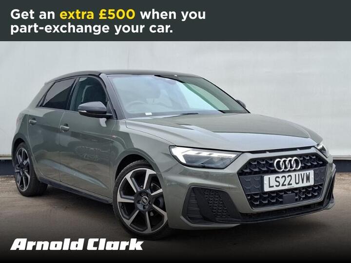 Audi A1 1.0 TFSI 25 Black Edition Sportback S Tronic Euro 6 (s/s) 5dr