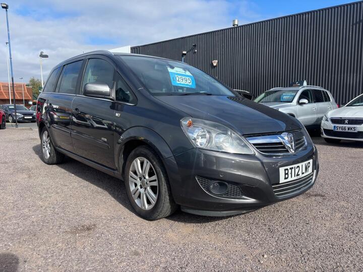 Vauxhall Zafira 1.6 16V Design Euro 5 5dr (SNav)
