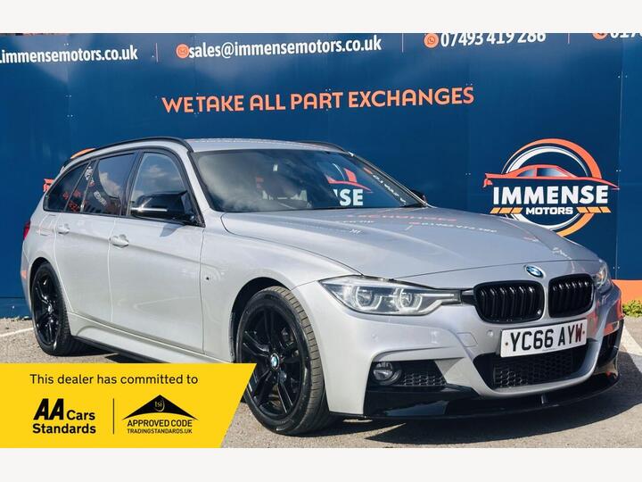 BMW 3 SERIES 2.0 318d M Sport Touring Auto Euro 6 (s/s) 5dr