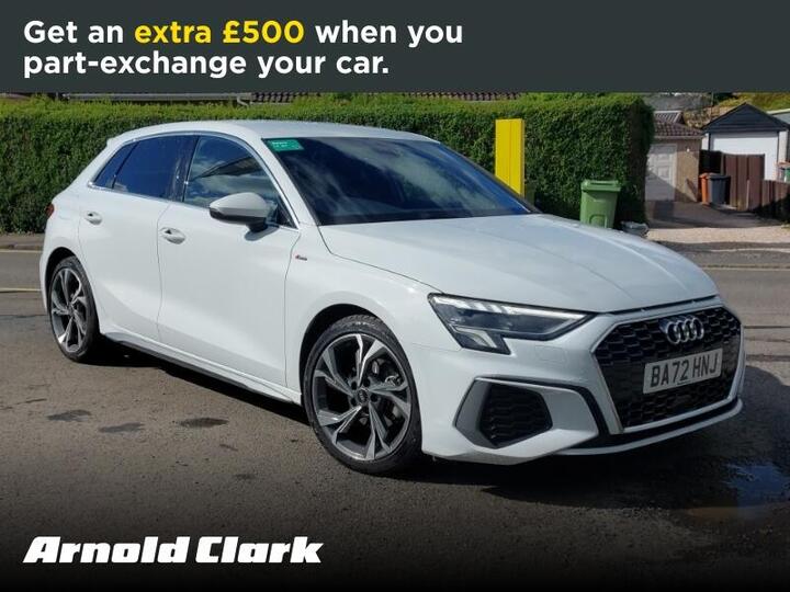 Audi A3 1.0 TFSI 30 S Line Sportback S Tronic Euro 6 (s/s) 5dr
