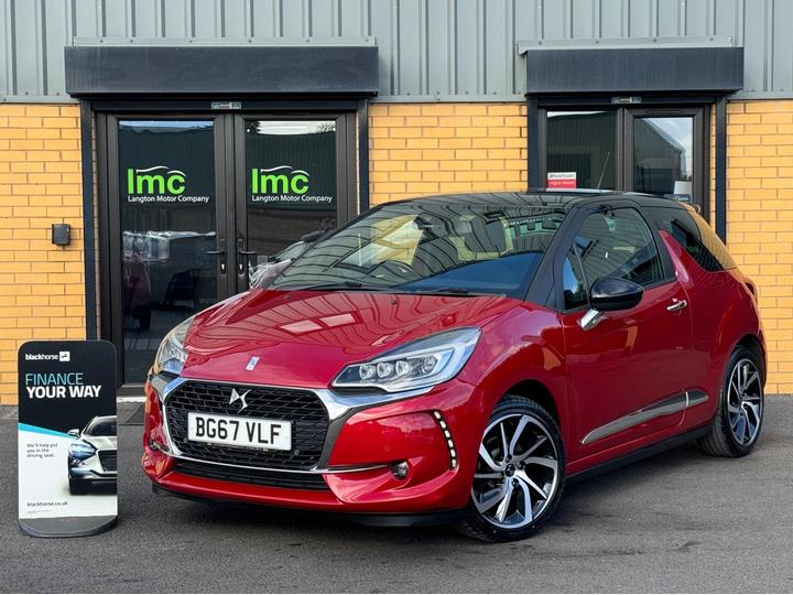 DS AUTOMOBILES DS 3 1.6 BlueHDi Prestige Euro 6 (s/s) 3dr