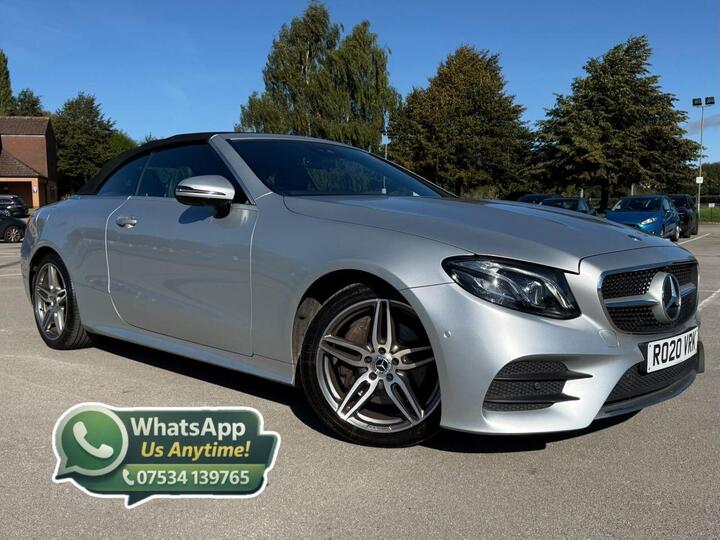 Mercedes-Benz E CLASS 2.0 E220d AMG Line Cabriolet G-Tronic+ Euro 6 (s/s) 2dr