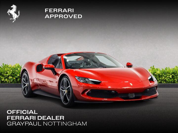 Ferrari 296 3.0T V6 7.45kWh Spider F1 DCT Euro 6 (s/s) 2dr