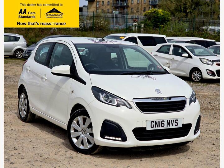 Peugeot 108 1.0 Active 2 Tronic Euro 6 5dr Peugeot 108 1.0 Active 2 Tronic Euro 6 5dr