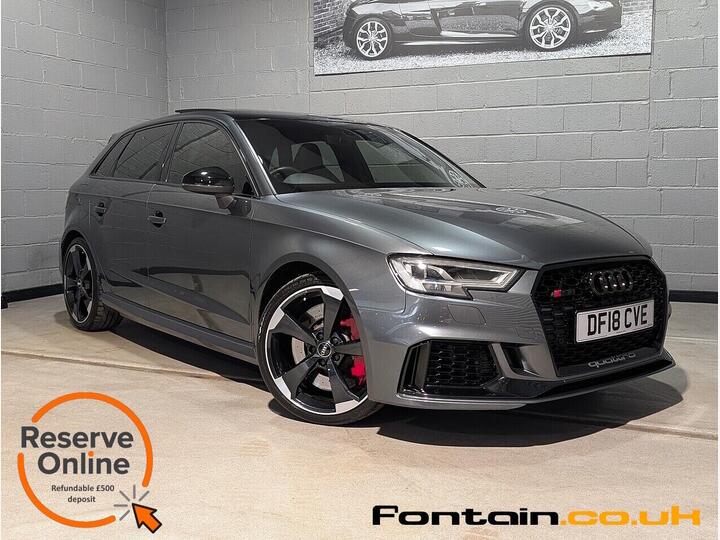 Audi RS3 2.5 TFSI Sportback S Tronic Quattro Euro 6 (s/s) 5dr