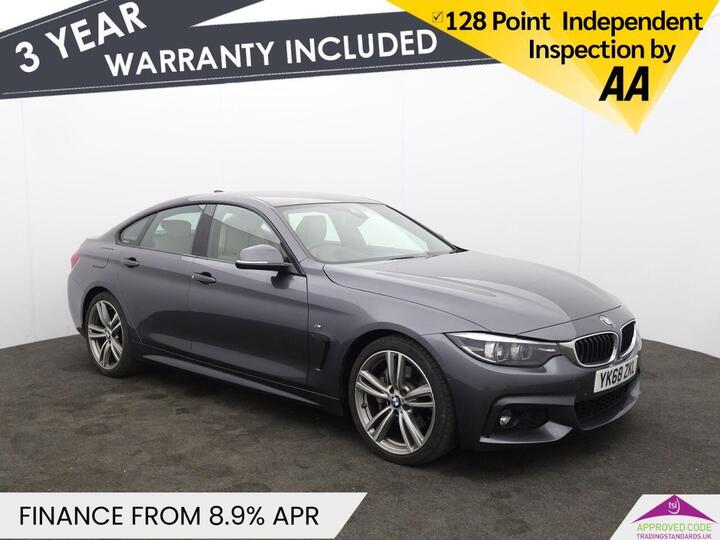 BMW 4 SERIES GRAN COUPE 3.0 440i M Sport Auto Euro 6 (s/s) 5dr BMW 4 SERIES GRAN COUPE 3.0 440i M Sport Auto Euro 6 (s/s) 5dr