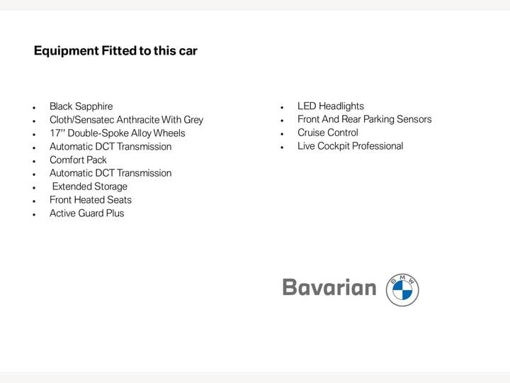 BMW 1 Series 1.5 118i Sport (LCP) DCT Euro 6 (s/s) 5dr