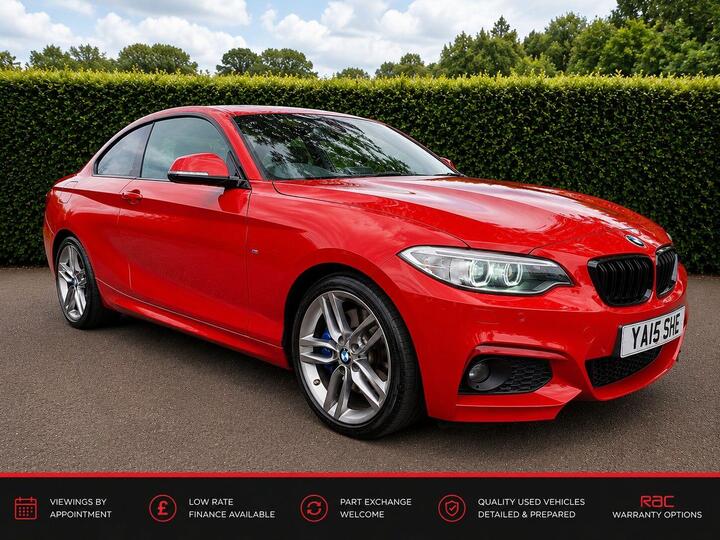 BMW 2 Series 2.0 220d M Sport Auto XDrive Euro 6 (s/s) 2dr