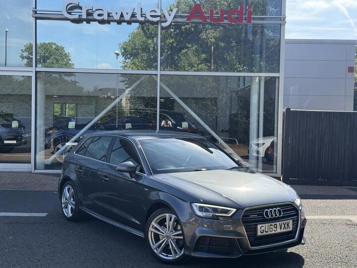 Audi A3 2.0 TFSI 40 S Line Sportback S Tronic Quattro Euro 6 (s/s) 5dr