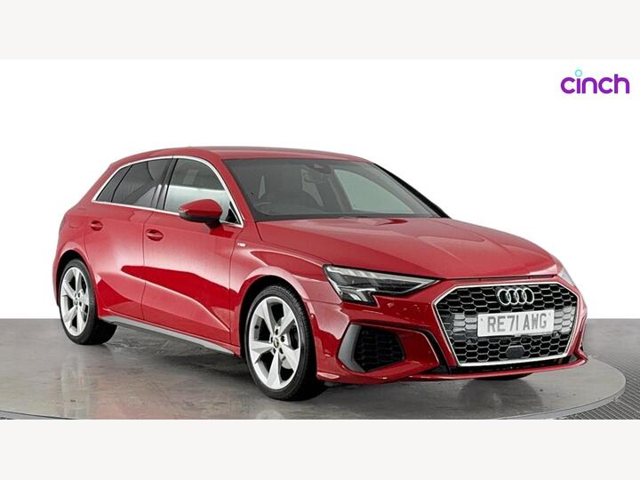 Audi A3 1.0 TFSI 30 S Line Sportback S Tronic Euro 6 (s/s) 5dr