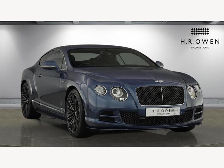 Bentley Continental GT 6.0 W12 GT Speed Auto 4WD Euro 5 2dr