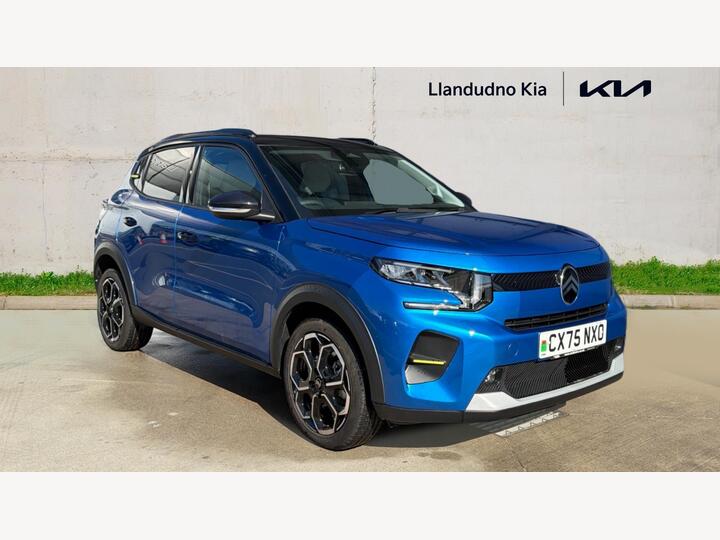 Citroen E-C3 Standard Range 44kWh MAX Auto 5dr (7.4kW Charger)