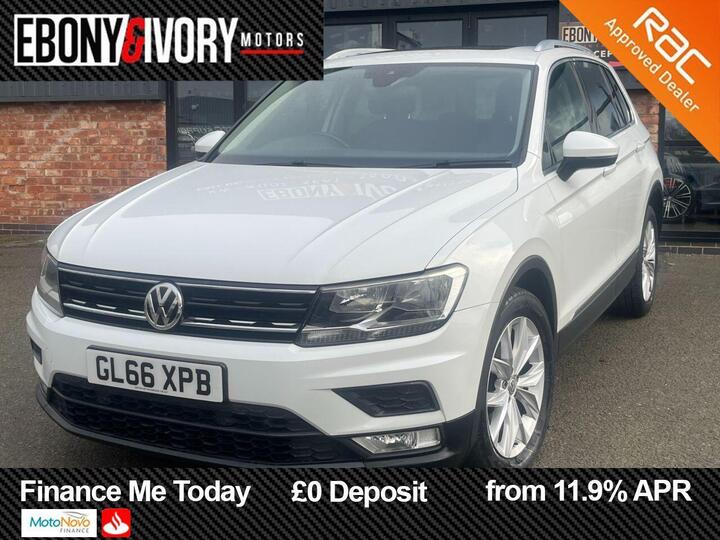 Volkswagen TIGUAN 2.0 TDI BlueMotion Tech SE Navigation DSG 4Motion Euro 6 (s/s) 5dr Volkswagen TIGUAN 2.0 TDI BlueMotion Tech SE Navigation DSG 4Motion Euro 6 (s/s) 5dr