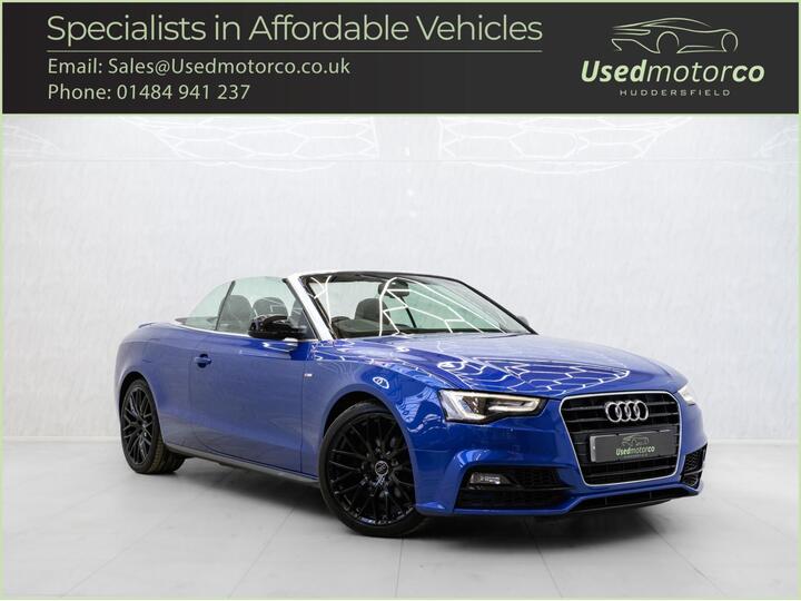 Audi A5 Cabriolet 2.0 TDI S Line Special Edition Plus Multitronic Euro 5 (s/s) 2dr Audi A5 Cabriolet 2.0 TDI S Line Special Edition Plus Multitronic Euro 5 (s/s) 2dr