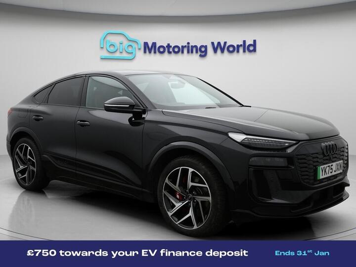 Audi SQ6 E-tron 100kWh S Edition 1 Sportback Auto Quattro 5dr