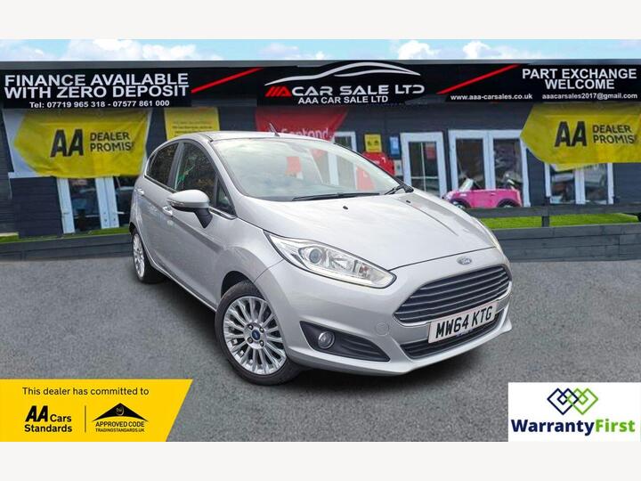 Ford FIESTA 1.0T EcoBoost Titanium Euro 5 (s/s) 5dr Ford FIESTA 1.0T EcoBoost Titanium Euro 5 (s/s) 5dr