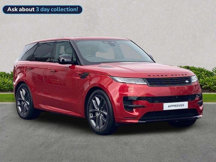 Land Rover RANGE ROVER SPORT 3.0 P460e 38.2kWh Dynamic SE Auto 4WD Euro 6 (s/s) 5dr Land Rover RANGE ROVER SPORT 3.0 P460e 38.2kWh Dynamic SE Auto 4WD Euro 6 (s/s) 5dr