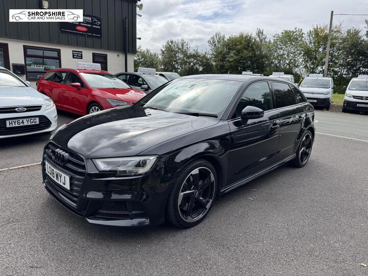 Audi S3 2.0 TFSI Black Edition Sportback S Tronic Quattro Euro 6 (s/s) 5dr