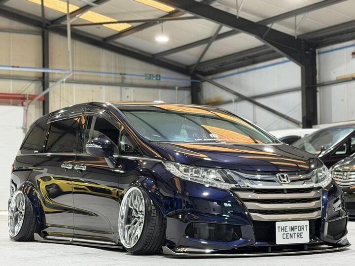 Honda ODYSSEY 2.4 ABSOLUTE EX JDM VIP SHOWCAR K24 VTEC 7 SEATS AIR RIDE FRESH IMPORT + AIR RIDE + CAMBER