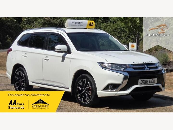 Mitsubishi Outlander 2.0h 12kWh GX3h+ CVT 4WD Euro 6 (s/s) 5dr