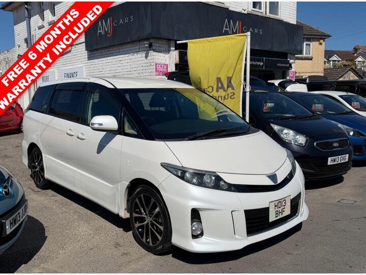 Toyota ESTIMA 2.4 Automatic Petrol 7 Seater White 5dr 7 SEATER/ PETROL/ NEW MOT