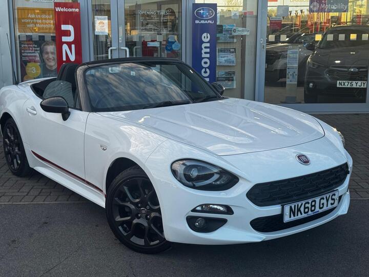 Fiat 124 Spider 1.4 MultiAir S-Design Euro 6 2dr Fiat 124 Spider 1.4 MultiAir S-Design Euro 6 2dr