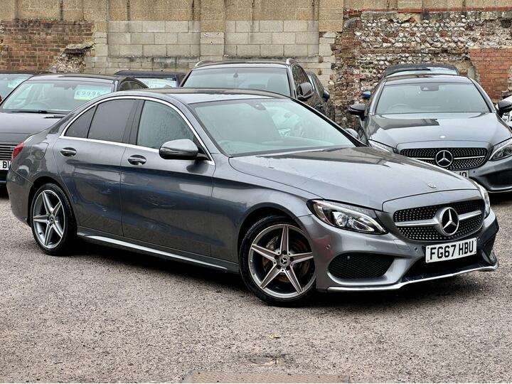 Mercedes-Benz C Class 2.1 C220d AMG Line G-Tronic+ Euro 6 (s/s) 4dr