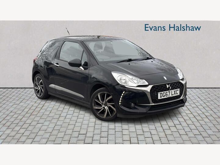 DS AUTOMOBILES DS 3 HATCHBACK 1.2 PureTech Connected Chic Euro 6 3dr DS AUTOMOBILES DS 3 HATCHBACK 1.2 PureTech Connected Chic Euro 6 3dr