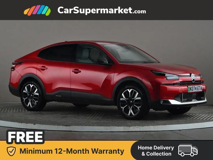 Citroen C4 X Extended Range 54kWh MAX Fastback Auto 4dr (7.4kW Charger)