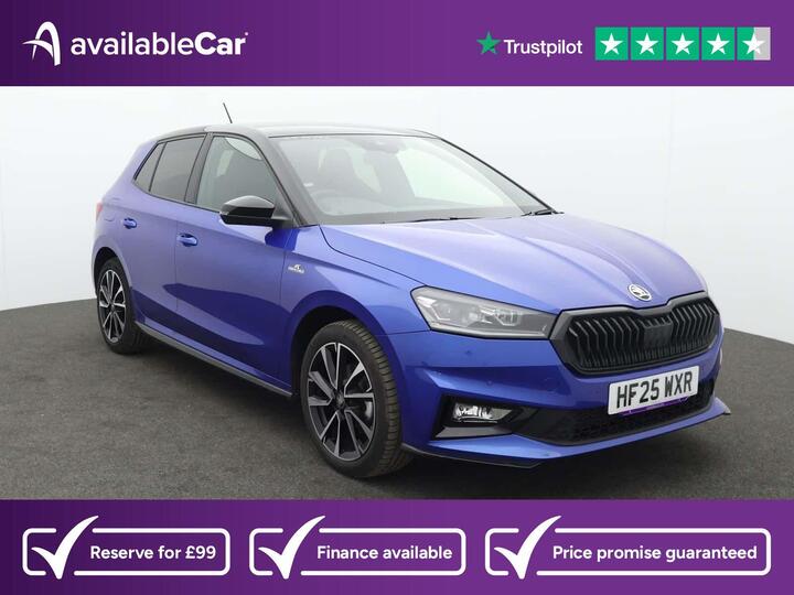 Skoda Fabia 1.0 TSI Monte Carlo Edition Euro 6 (s/s) 5dr Skoda Fabia 1.0 TSI Monte Carlo Edition Euro 6 (s/s) 5dr