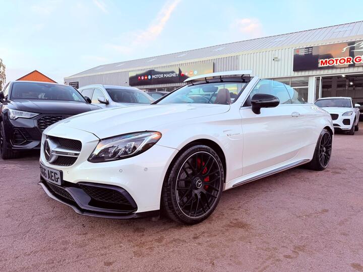Mercedes-Benz C Class 4.0 C63 V8 BiTurbo AMG S Edition 1 Cabriolet SpdS MCT Euro 6 (s/s) 2dr