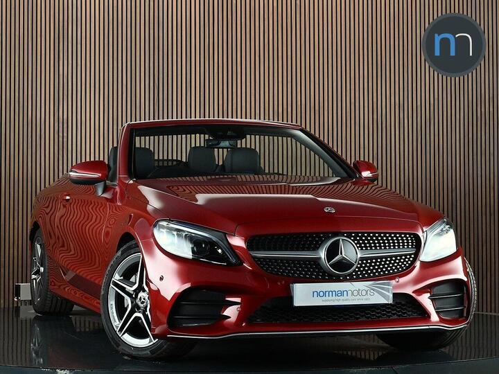 Mercedes-Benz C Class 2.0 C220d AMG Line (Premium) Cabriolet G-Tronic+ Euro 6 (s/s) 2dr