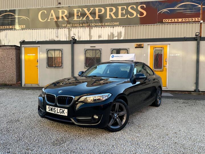 BMW 2 Series 2.0 218d Sport Euro 6 (s/s) 2dr