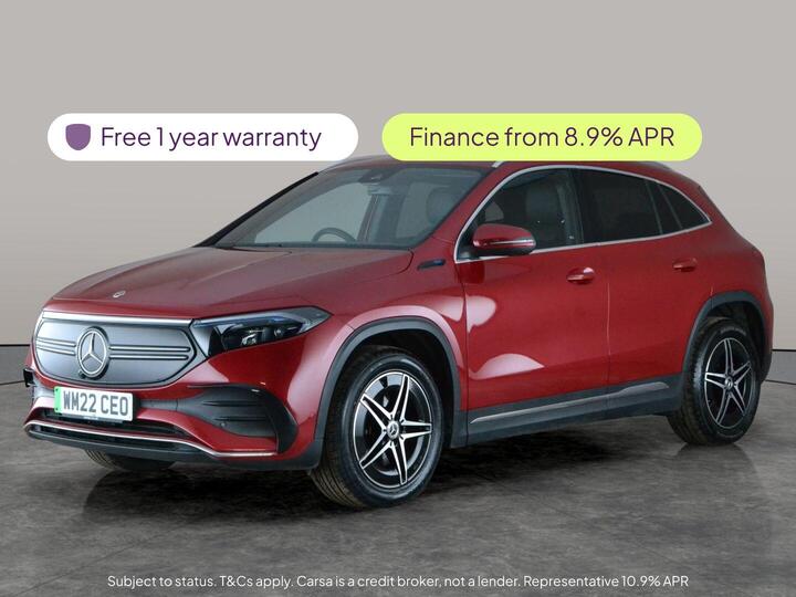 Mercedes-Benz EQA EQA 250 66.5kWh AMG Line Auto 5dr