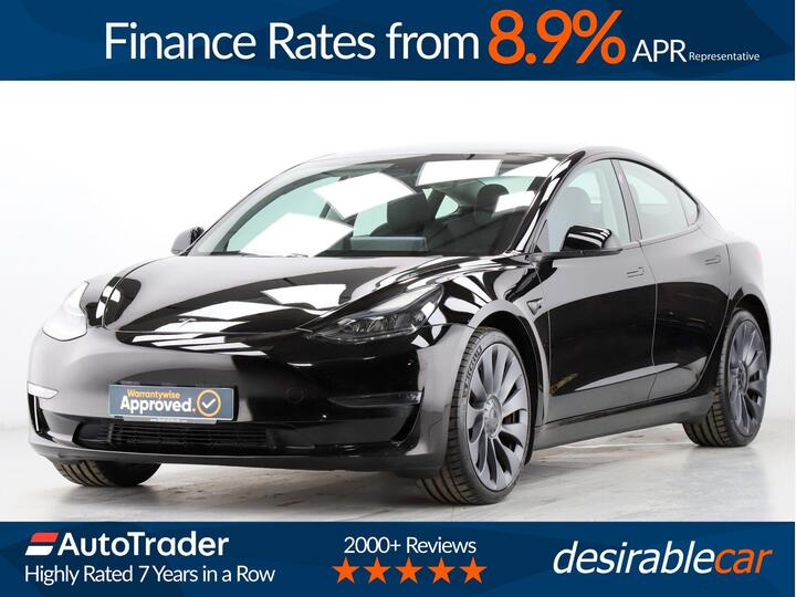 Tesla Model 3 (Dual Motor) Performance Auto 4WDE 4dr (Performance Upgrade)