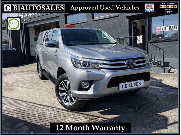 Toyota HI-LUX 2.4 D-4D Invincible Auto 4WD Euro 6 (s/s) 4dr (TSS) Toyota HI-LUX 2.4 D-4D Invincible Auto 4WD Euro 6 (s/s) 4dr (TSS)