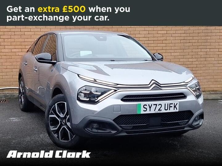 Citroen E-C4 50kWh Shine Plus Auto 5dr (7.4kW Charger)