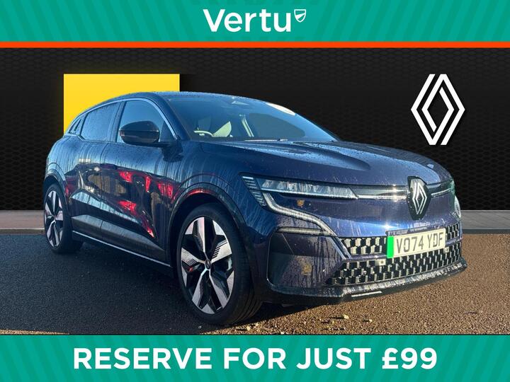 Renault Megane E-Tech Comfort Range 60kWh Techno Auto 5dr (22kW Charger) Renault Megane E-Tech Comfort Range 60kWh Techno Auto 5dr (22kW Charger)